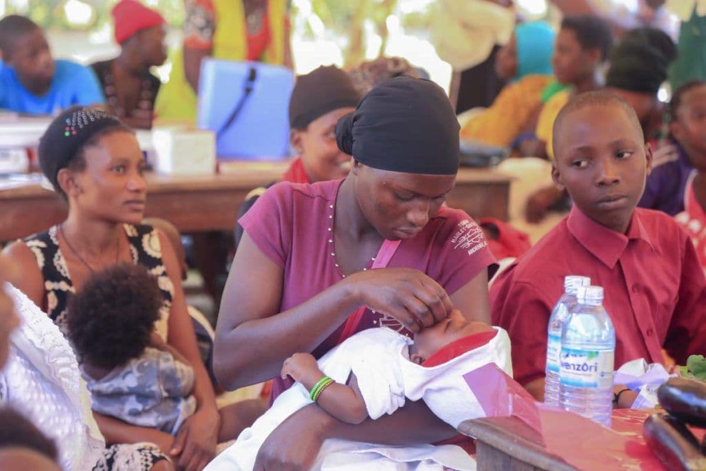 Nutrition for infants and babies — photograph by Watsemba Miriam
