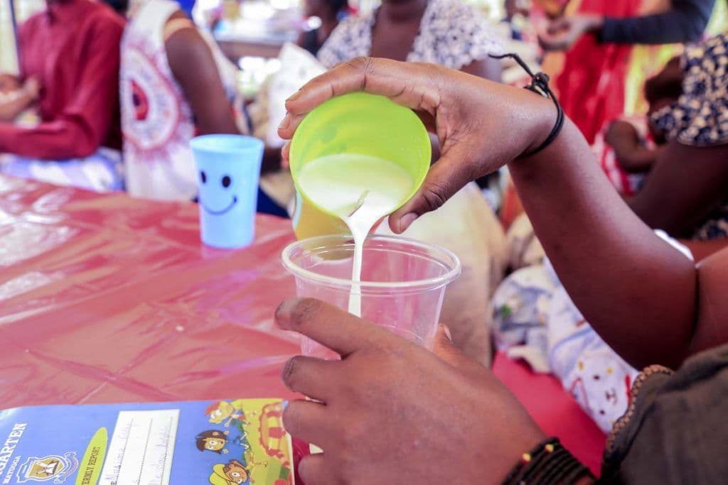 Nutrition for infants and babies — photograph by Watsemba Miriam
