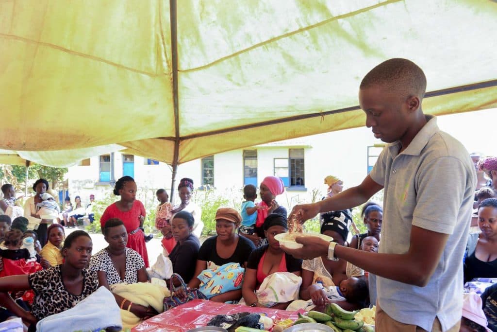 Nutrition for infants and babies — photograph by Watsemba Miriam