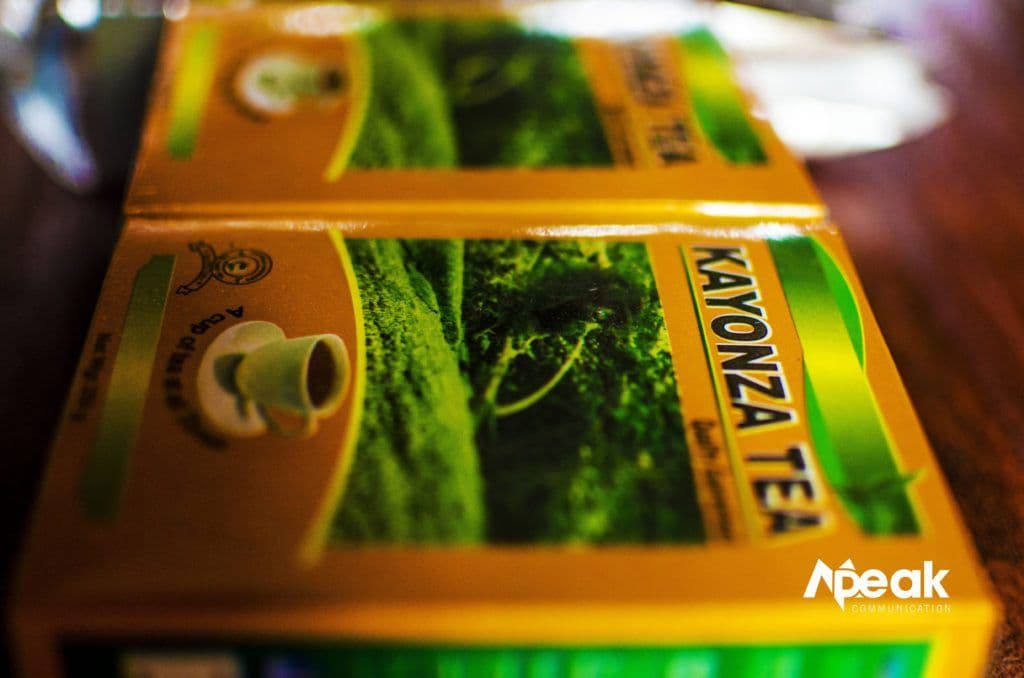Tea grown, processed and packaged by the natives in Buhoma. Photo by Watsemba Miriam