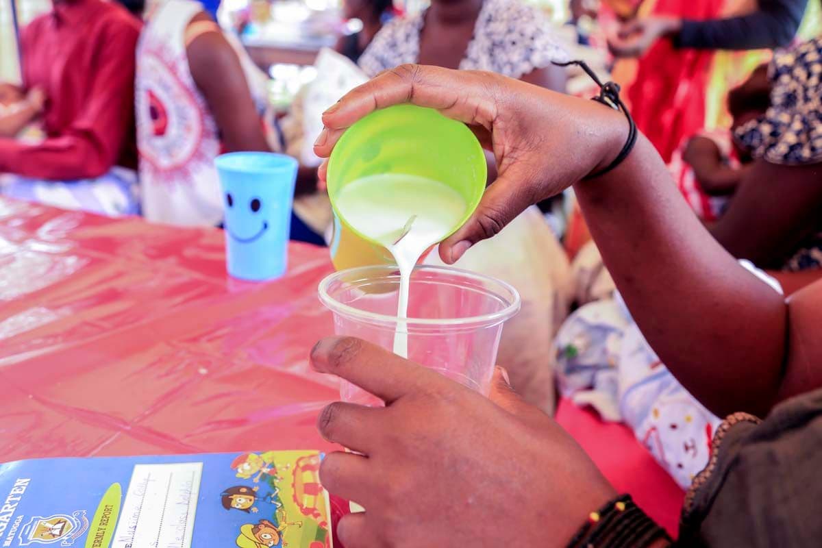 Nutrition for infants and babies — photograph by Watsemba Miriam