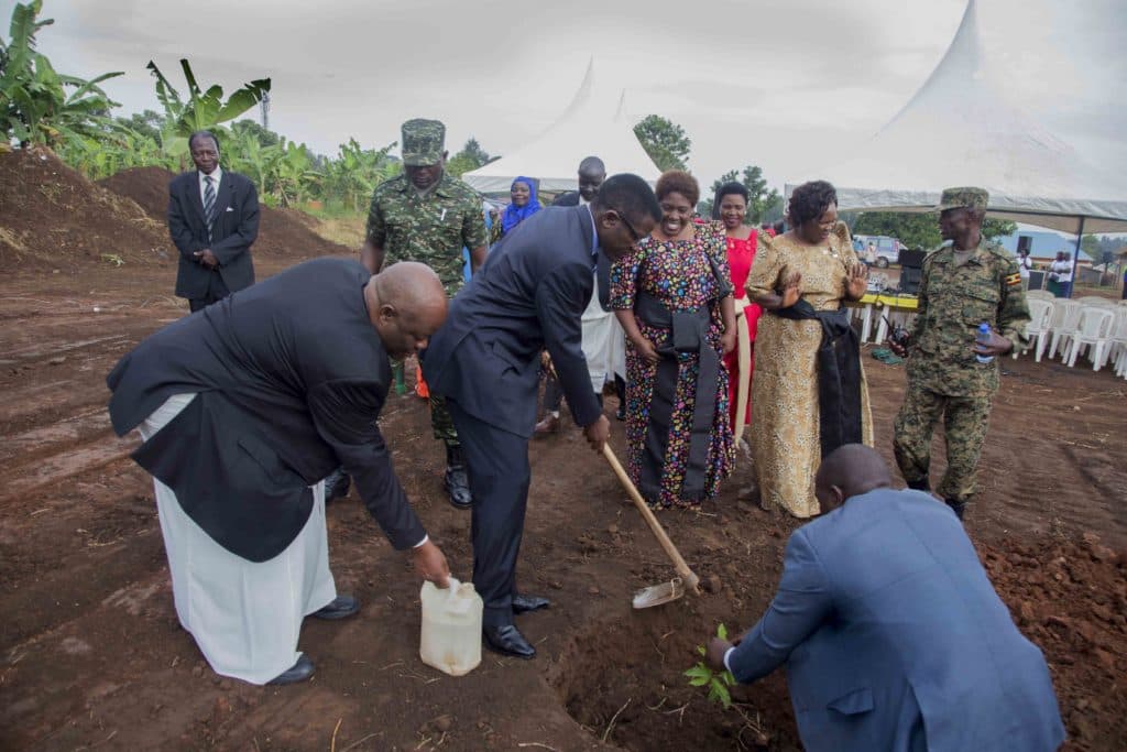 Ground breaking for Rotary Centre of Excellence Project