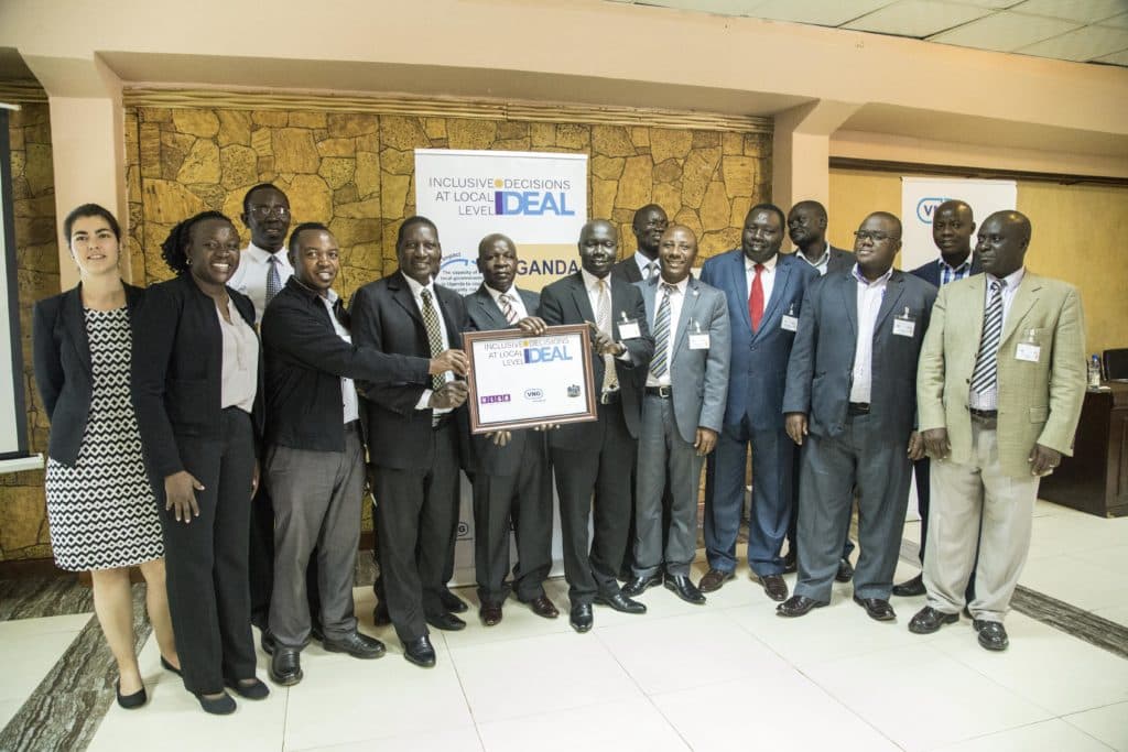 Launch of IDEAL project in Uganda by VNG International — photograph by Watsemba Miriam