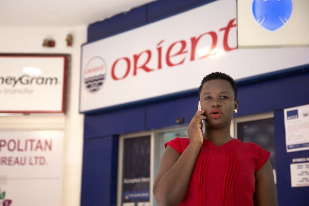 Every morning she has to be at the bank before 10:00am. Ritah works at the bank from Monday to Sunday, and gets one day off with in the week which she uses to work on her clothes delivery business.
