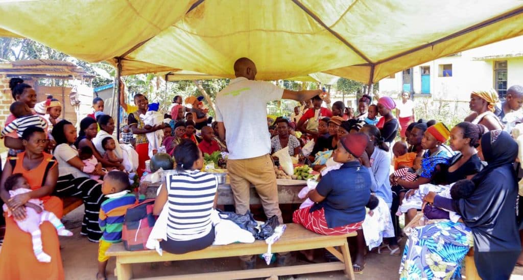 Nutrition for infants and babies — photograph by Watsemba Miriam