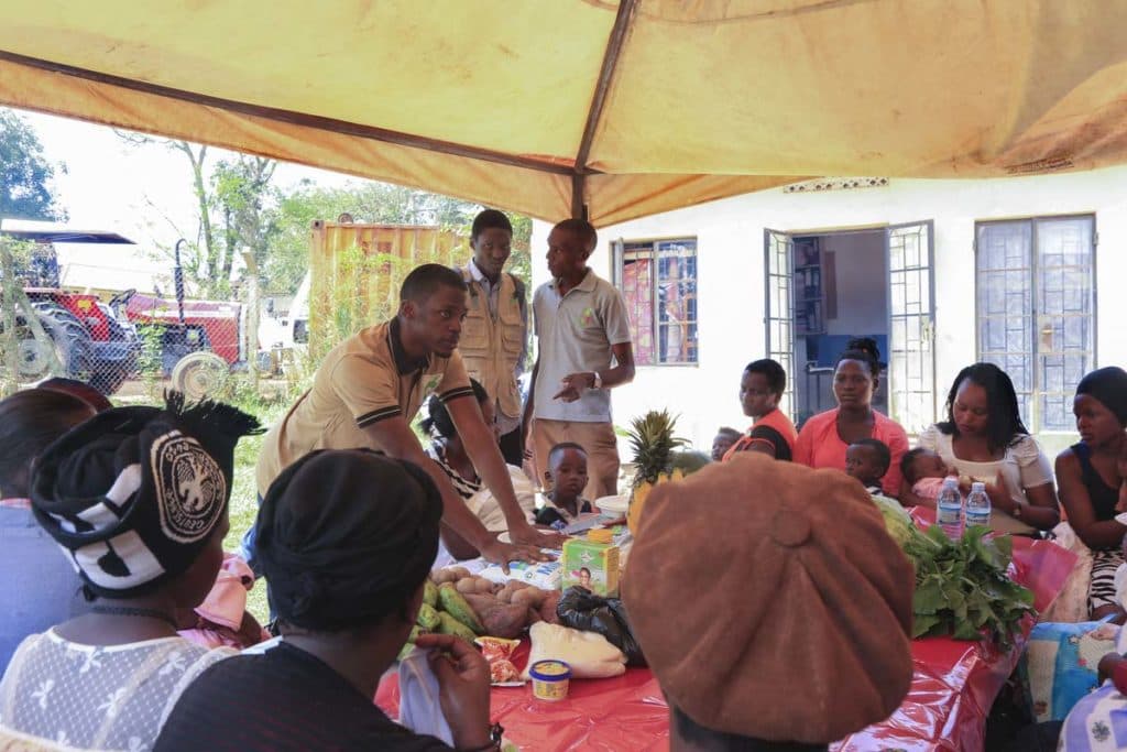 Nutrition for infants and babies — photograph by Watsemba Miriam