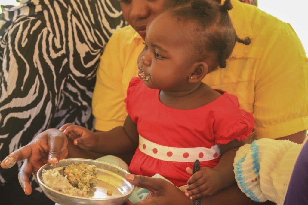 Nutrition for infants and babies — photograph by Watsemba Miriam