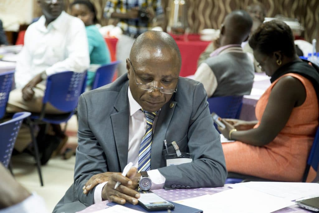 Launch of IDEAL project in Uganda by VNG International — photograph by Watsemba Miriam