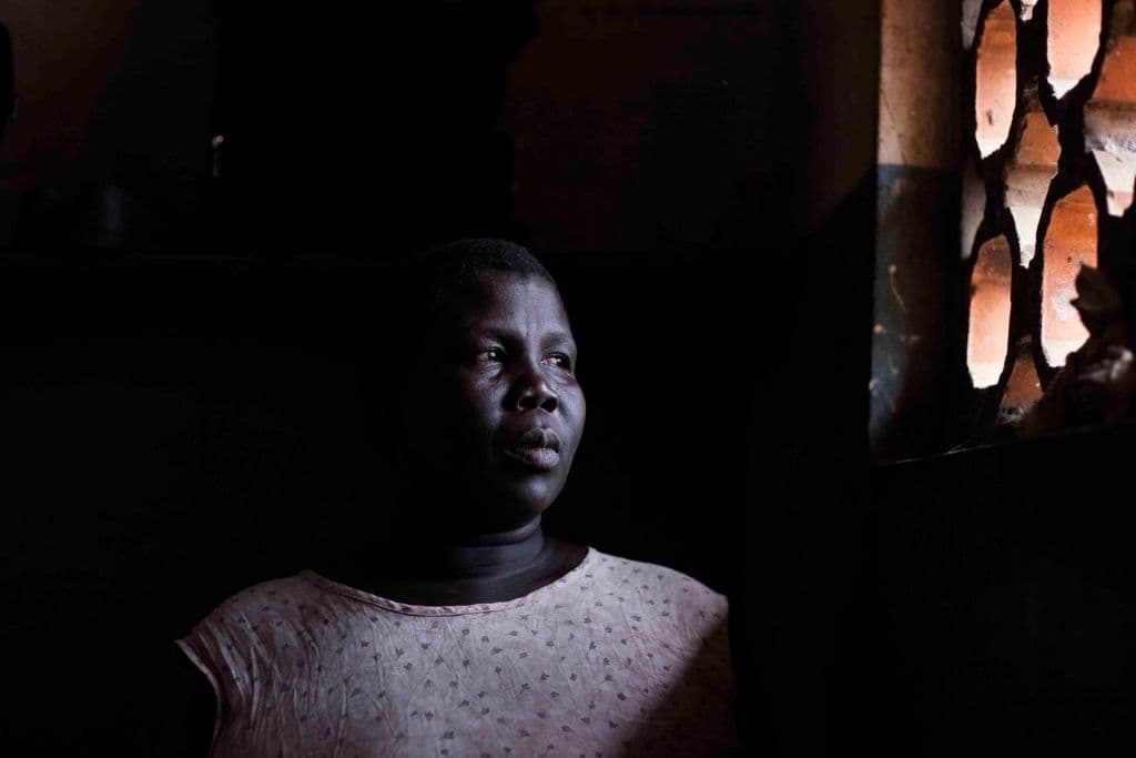 Cezirina Keji, 46 in Gulu District. Photo taken in August 2019, by Watsemba Miriam.