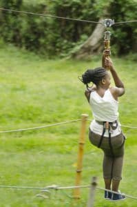 Rope course race. Photo by Watsemba Miriam